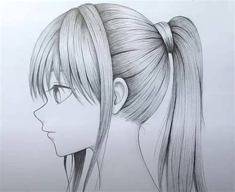 Cute Easy Anime Drawings In Pencil How To Draw Anime Using Only One