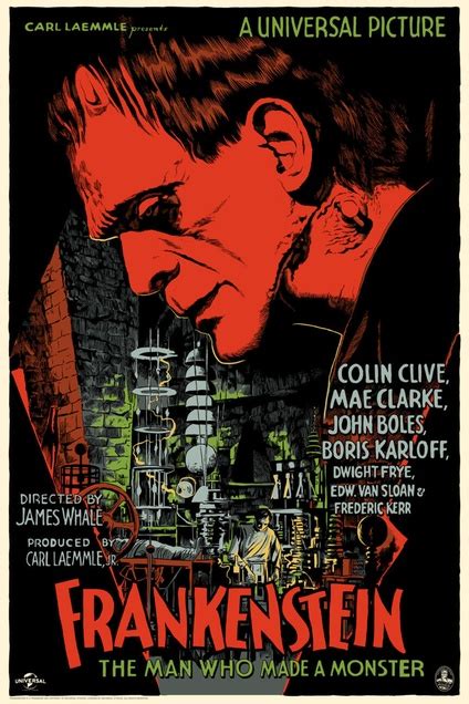 Frankenstein Poster Movie Posters Limited Runs