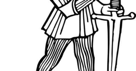 Omalovánky rytíř s mečem BALONKY .CZ