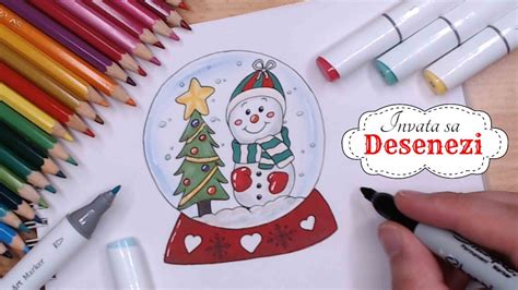 Touch device users, explore by touch or with swipe gestures. Desene de Craciun in creion usoare 🎄 - YouTube