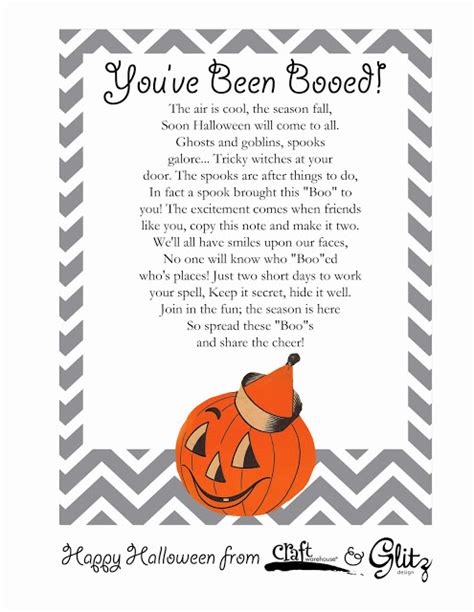 Sep 06, 2017 · here are you've been booed printables including, halloween poem, boo poem, boo basket, neighborhood boo, we've been booed, boo sign, and halloween boo printables to print out to go boo'ing! You've Been Booed Pails | Craft Warehouse