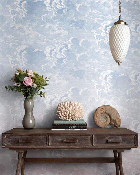 Gorgeous New Color For Cole And Son Nuvole Wallpaper Cole And Son Cole