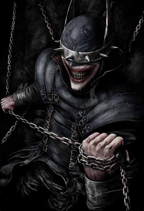 The Batman Who Laughs By Emmanuel Andradefan Art Of The Dc Comic