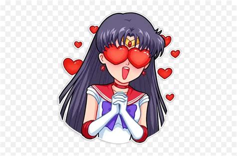 Sailor Moon Stickers For Sailor Moon Sticker Telegram Png Emoji