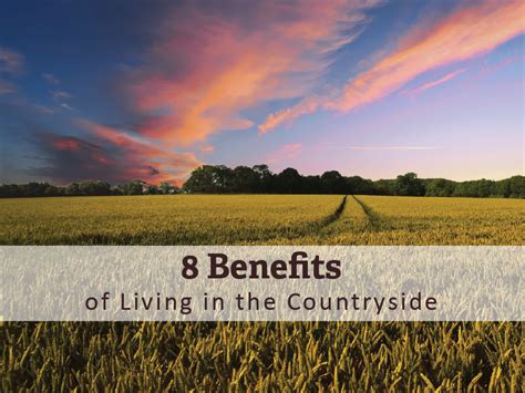 8 Benefits Of Living In The Countryside Hurdle Land And Realty Inc