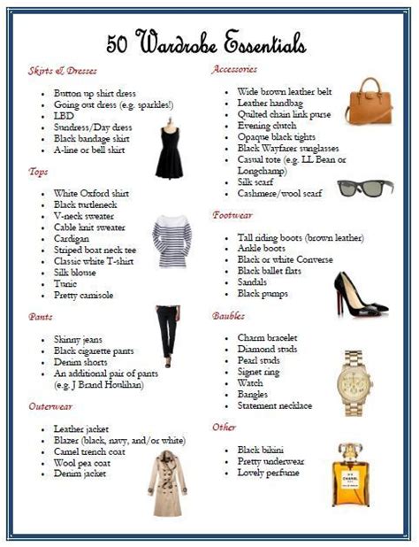 i m relieved i have most of these 50 wardrobe essentials for every woman and girl sharon