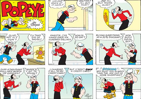 Comics Kingdom Popeye By Bud Sagendorf Dailies And Randy Milholland