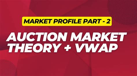 Auction Market Theory And Vwap Market Profile Part 2 Youtube