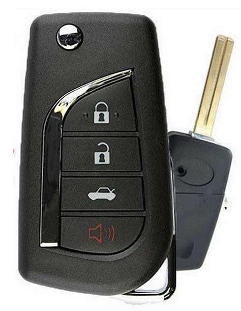 Key Fob Fits 2021 Toyota Corolla Keyless Remote Flip Smartkey Smart