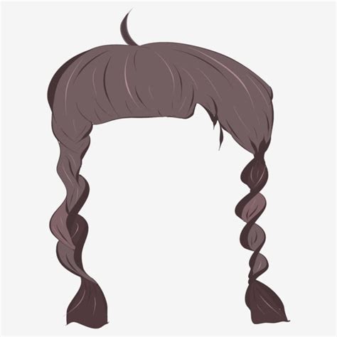 Ponytail Hair Png Vector Psd And Clipart With Transparent Background