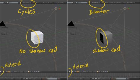 No Shadows Castshown In Viewport Material View For Blender Cycles