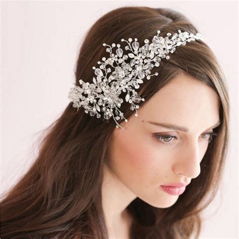 Elegant Handmade Crystal Rhinestone Headbands Wedding Hair Accessories