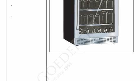 Danby Refrigerator DBC162BLSST User Guide | ManualsOnline.com