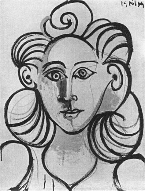 Pablo Picasso Pablo Picasso Artwork Picasso Portraits Picasso Drawing