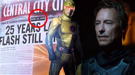 What Happened To Reverse Flash In 2049 The Flash Season 5 Youtube