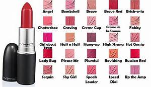 Mac Lipstick Colours Make Up Pinterest
