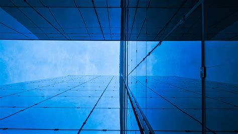 Download Wallpaper 3840x2160 Building Architecture Glass Reflection Sky Blue 4k Uhd 16 9 Hd