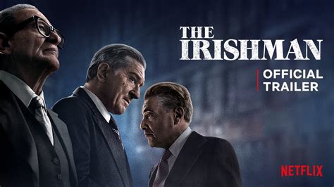 The Irishman Official Trailer Premiere Youtube