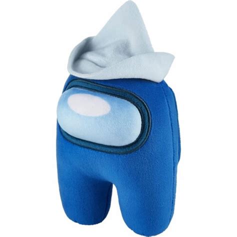 Among Us Plush Buddy Blue Crewmate White Sailor Hat 8 Soft Doll Game P