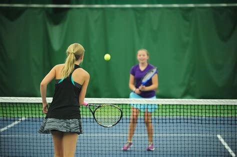 Book tennis lessons on your local court today! Indoor Tennis Center | City of Lake Oswego