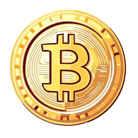 Golden Bitcoin Coin Crypto Currency Golden Coin Bitcoin Symbol Ai