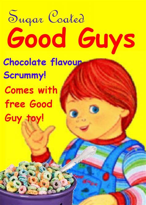 Good Guys Cereal Chucky El Muñeco Chucky Manualidades Escolares