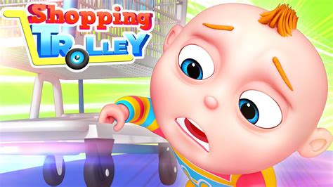 Shopping Trolley Tootoo Boy Cartoon Animation For Children