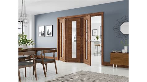 Deanta Walnut Bifold Door Frame Kit