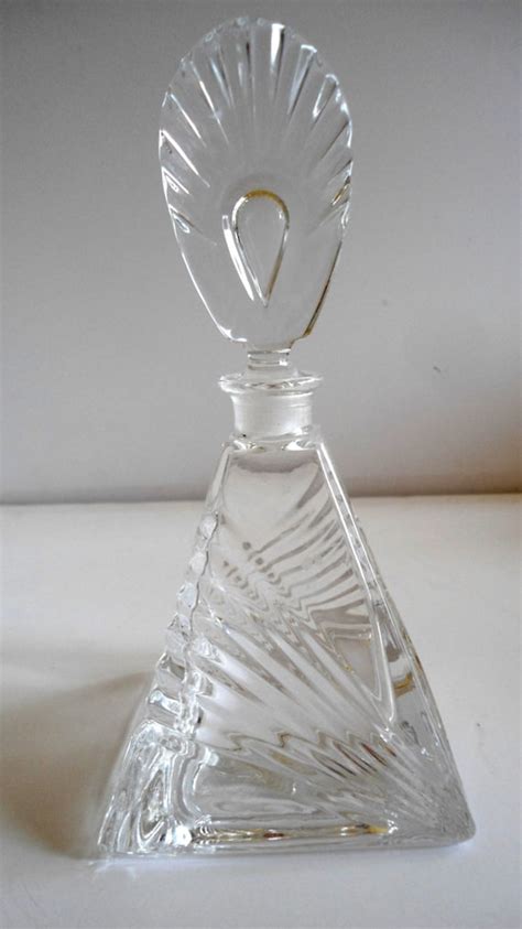 Vintage Cut Crystal Perfume Bottle By Auntiemollys On Etsy