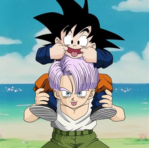 Goten And Trunks Dragon Ball Gt Dragon Ball Super Fanarts Anime Manga Anime Anime Art Goku Y