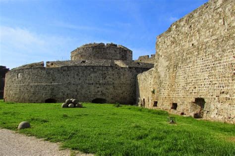 Mury Starego Miasta Rodos Wyspa Rodos