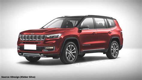 Jeep Commander 7 Seat Compass Rendered Based On Spy Shots