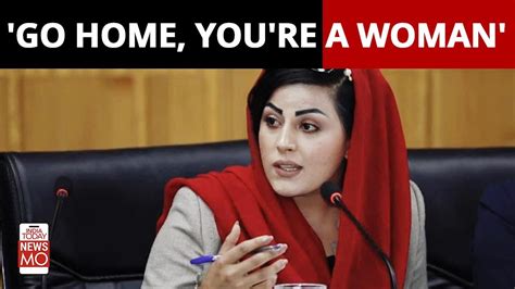 Taliban In Afghanistan Female Anchor Shabnam Dawran Denied Entry At