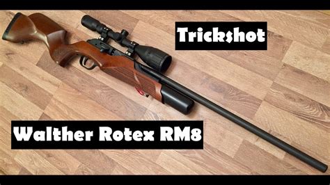 Luftgewehr Walther Rotex RM 8 Trickshot YouTube