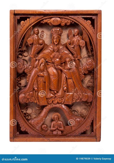 Intricate Wood Carved Artwork Stock Image Image Of Wood