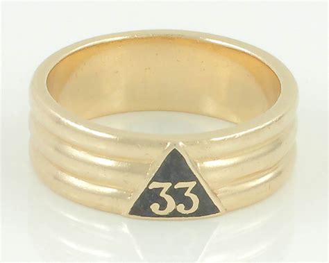 Masonic Rings 33rd Degree