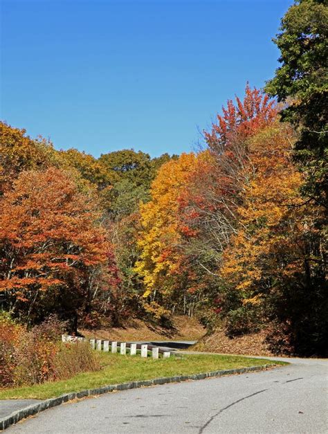 Fall Colors Along The Blue Ridge Parkway Stock Photo Image Of Fall