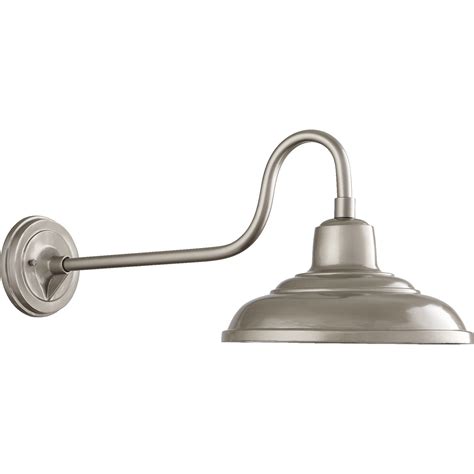 The wall light for outdoor is a classic gooseneck light for a traditional barn setting or front porch as exterior lighting. Quorum International Graphite 12 Inch One Light Outdoor ...