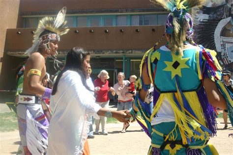 The cultural center is on the left. The Indian Pueblo Cultural Center in Albuquerque, NM ...