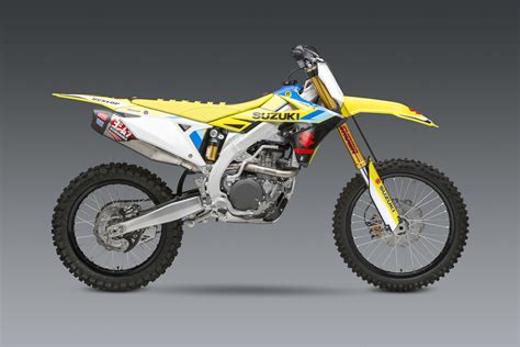 Yoshimura Debuts All New Rs 12 Exhaust Systems On Suzuki Rm Z 450