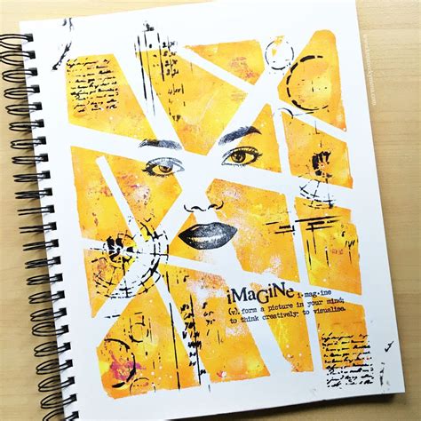 Art Journaling Art Journal Cover Sketchbook Ideas Inspiration