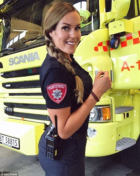 the world s sexiest firefighter posts skimpy bikini pictures female firefighter service