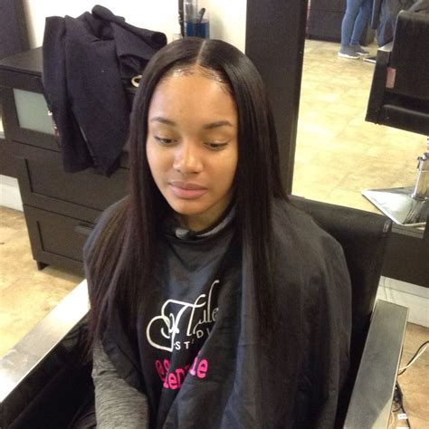 10 Sew In Hairstyles With Middle Part Fashion Style
