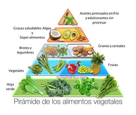 Pirámide De Alimentos Vegetales Alimentos Pirámide De Los Alimentos