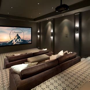 With its cinema quality lens, sharp colors and superb contrast, the epson 5050ub is one of the best projectors on the market. 75 Most Popular Modern Home Theater Design Ideas for 2019 ...
