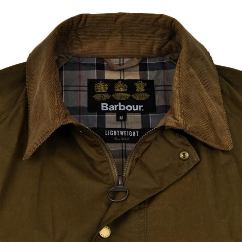 Barbour Lightweight Ashby 4oz Waxed Jacket Sand The Sporting Lodge