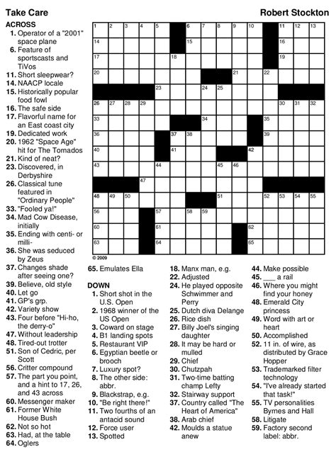 Enjoy these free easy printable crossword puzzles. Printable Games for Adults | Activity Shelter