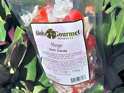 Mango Hard Candy Aloha Gourmet Products Inc