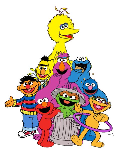 Sesame Street Png Image File Transparent Image