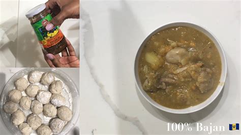 bajan chicken soup recipe youtube